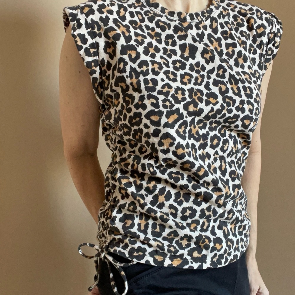 DKNY Animal Print Shirt, Leopard